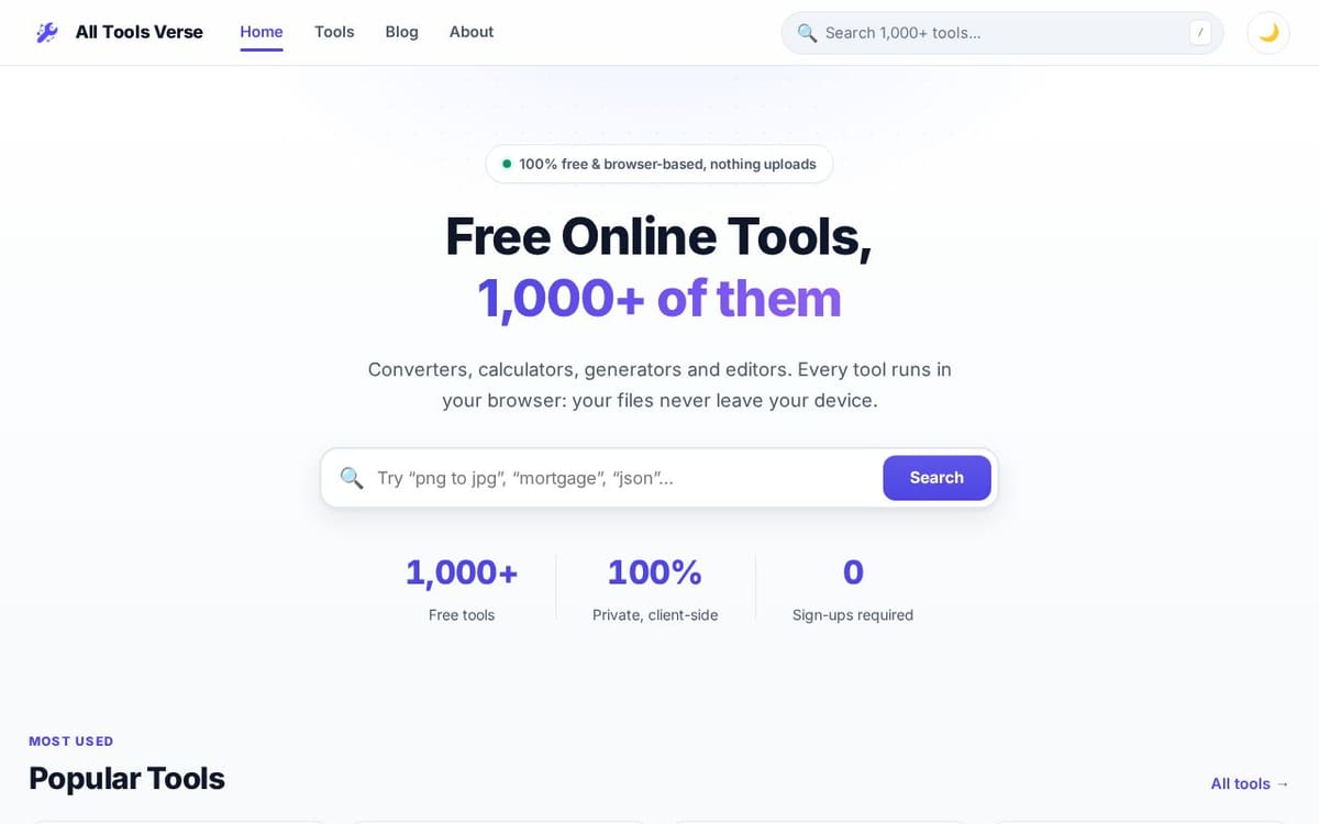 Product screenshot