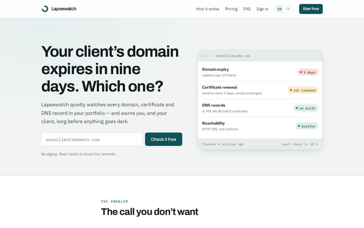 Product screenshot