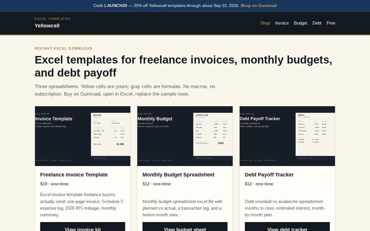 Product screenshot