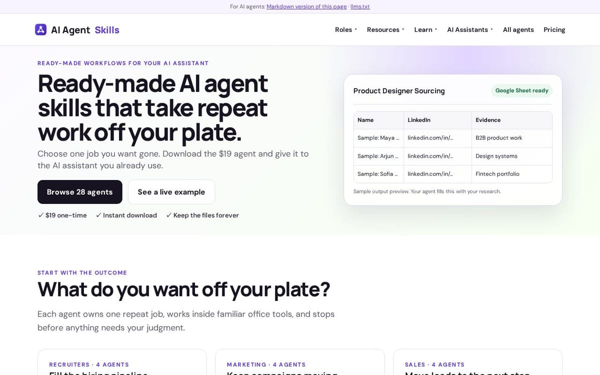 Product screenshot
