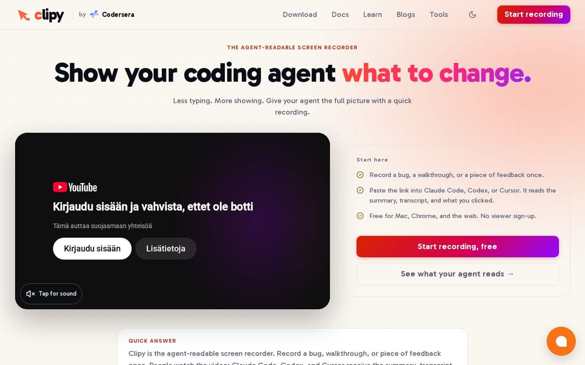 Product screenshot