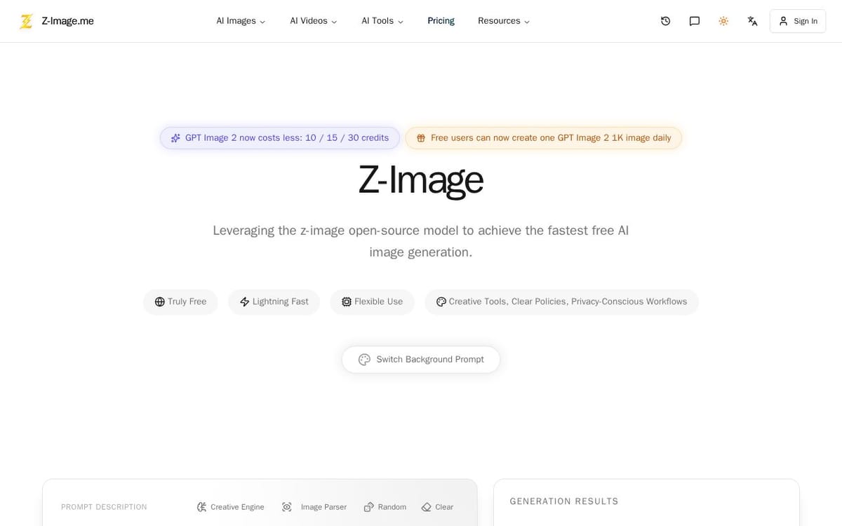 Product screenshot