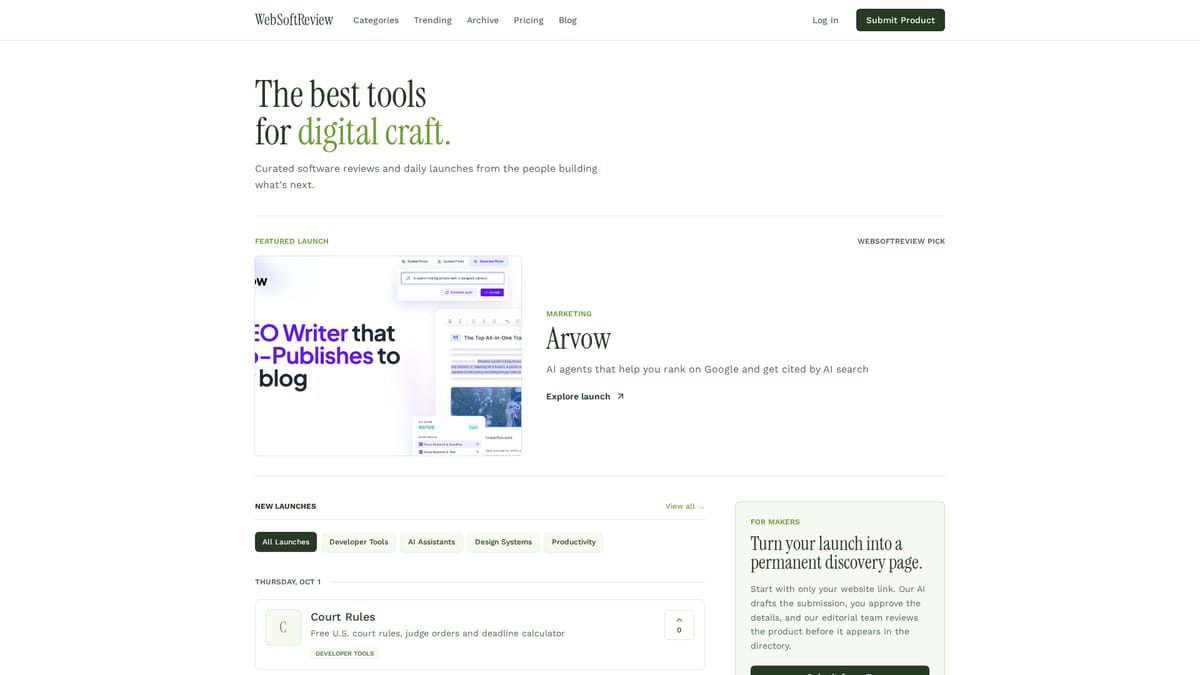 Product screenshot