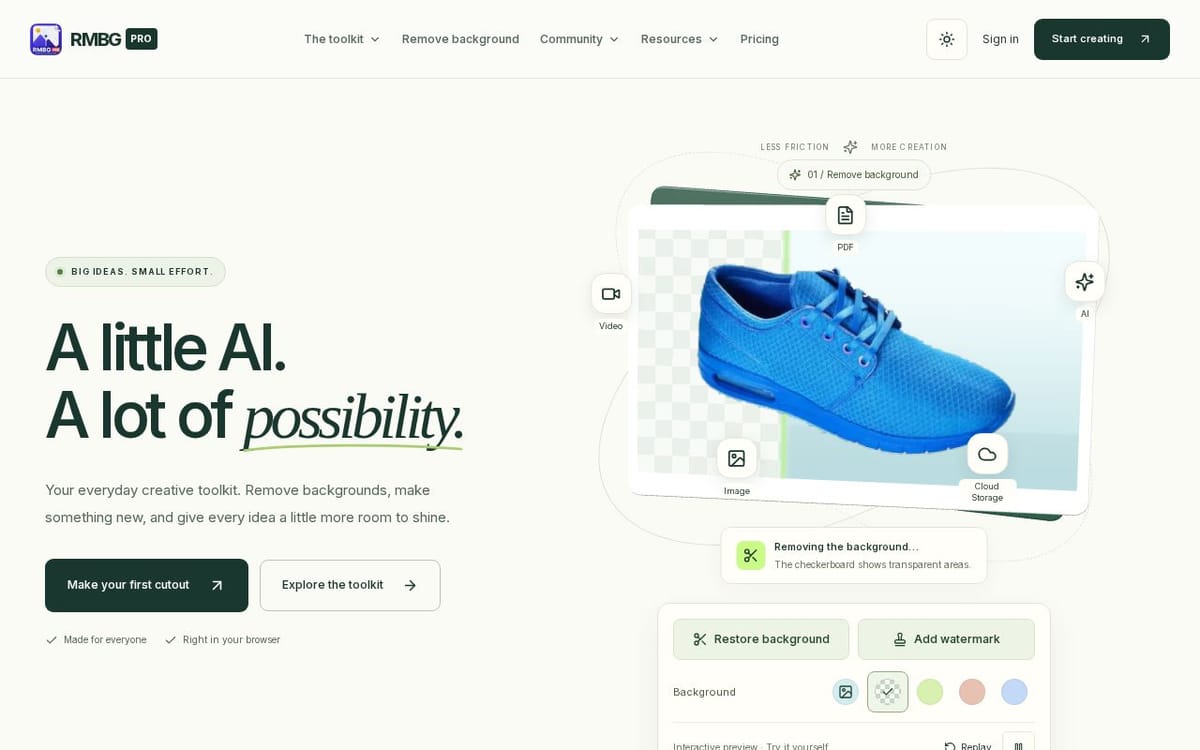 Product screenshot