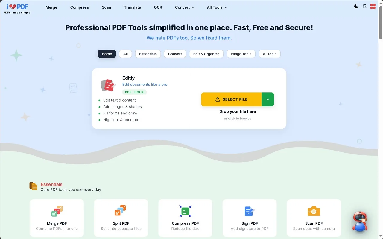 Product screenshot