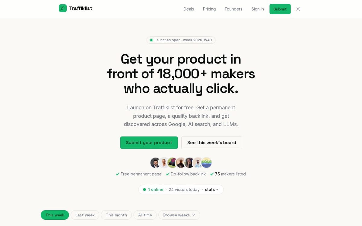 Product screenshot
