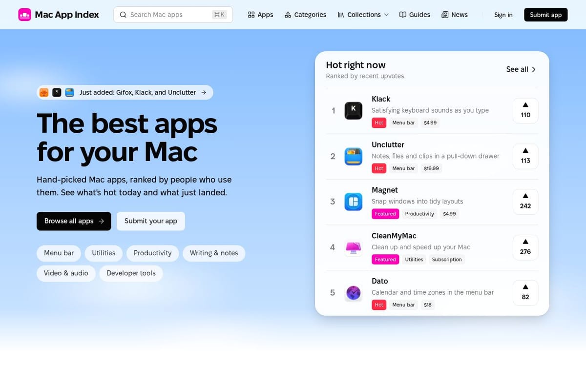 Product screenshot