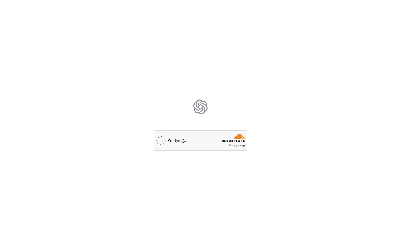 Screenshot of ChatGPT